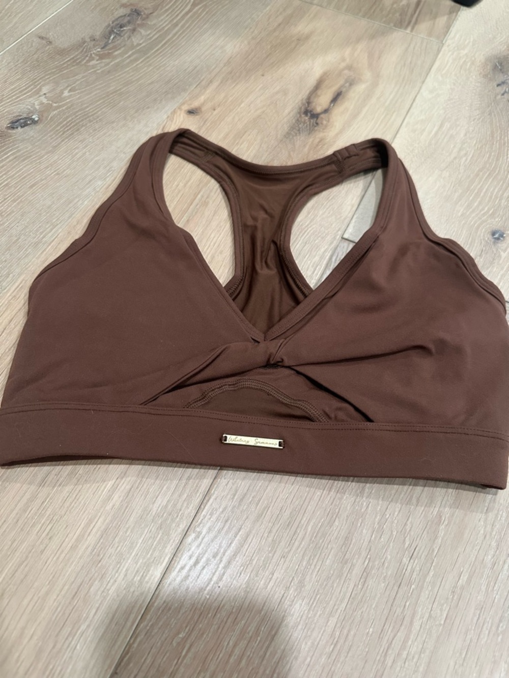 Gymshark Whitney summons Women's Brown Racerback